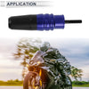 Make Model 16mm Aluminum Alloy Motorcycle Slider Frame Bolt Nut 1 Set Blue