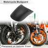 Motorcycle Front Splash Guard 22x11cm Wheel Cover