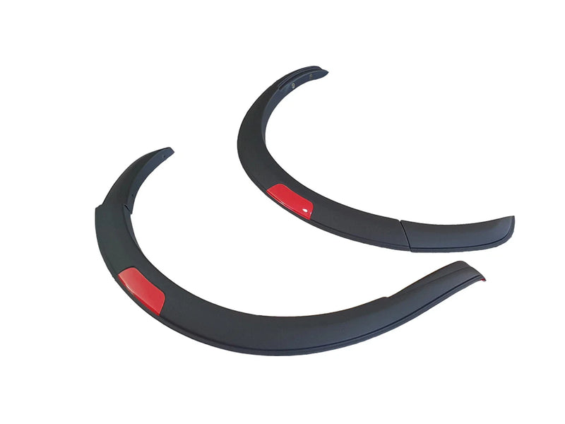 Nissan Navara PRO4X 3" Fender Flares Front Set Matte Black (2021-2022)