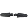 Harley FXBB FXBR FXBRS FXLR Black Front Footrests Rider Footpegs (2018-2023)