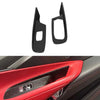 Corvette C8 2020-2023 Dry Carbon Fiber Window Lift Switch Panel Cover Trim