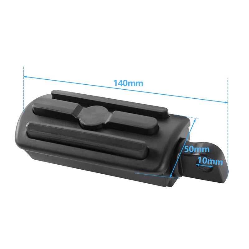 Harley Electra Street Road Glide 10mm Footpeg Male Mounts (2014-2023)