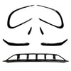 Benz CLA200 W117 C117 Front Bumper Splitter Canards (2016-2019)
