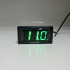 Green Motorcycle 12V Digital LED Voltmeter Gauge Panel