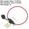 20 x DC 12V Car ATC Blade Style Mini Fuse Holder with 20A Mini Fuse