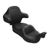 Harley Electra Glide Black Gel Seat Backrest (2014-2023)