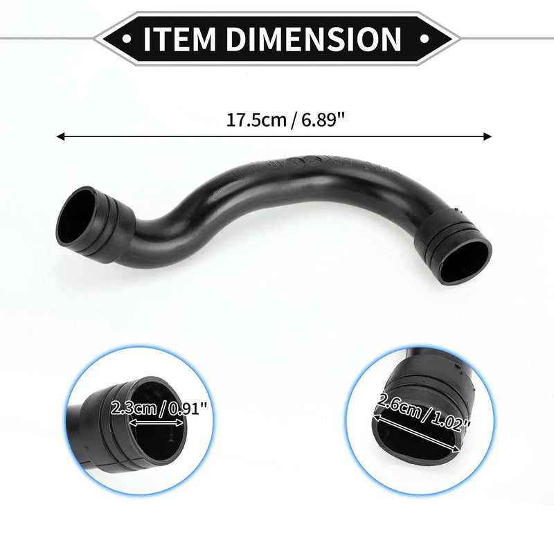 Mercedes-Benz W271 2009-2016, Black Intake Hose