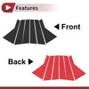KIA Sorento 2015-2020 Black Door Pillar Window Trim ( Left & Right)