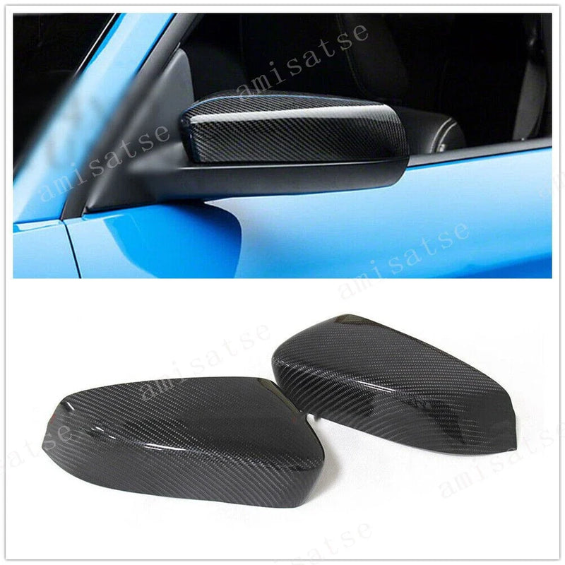 2008-2013 Ford Mustang GT / Coupe Carbon Fiber Mirror Covers (2008-2013)