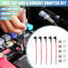 5 x Car Fuse Tap and Circuit Adapters 12V with 7.5A Mini Blade Fuses