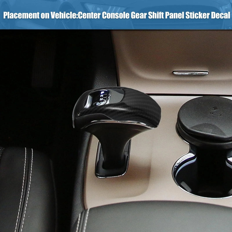 Jeep Cherokee (2014 - 2018) Black Gear Shift Knob Cover