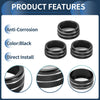 Honda CR-V (2023-2024) 3 x Pcs AC Media Volume Switch Knob Cover Ring