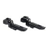 Ducati Monster 821 937 950 1100 1200 Scrambler Black Front Footrests (2014-2023)