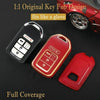 Honda Civic CR-V Accord Pilot Insight Car Remote Key Fob Case Cover Holder