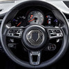 Porsche Macan Real Carbon Fiber Steering Wheel Logo Cover Trim Fit