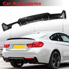BMW F32 F33 F36 4 Series 428i 430i M Sport Rear Bumper Diffuser Lip (2014-2020)