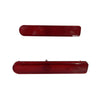 Toyota FJ Cruiser Rear Red Bumper Reflectors (2007-2014)