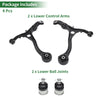 Honda Accord 4pcs Front Suspension Kit Control Arm Ball Joints (2003-2007)