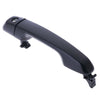 Toyota Landcruiser Black Front Right Outer Door Handle with Keyhole (2009-2023)