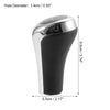BMW X1 E84 Faux Leather Black Silver Tone 6 Speed Manual Shift Knob