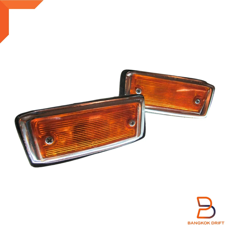 Toyota Hilux Ute, Celica Side Marker Indicator Blinkers Pair (1971-1985)