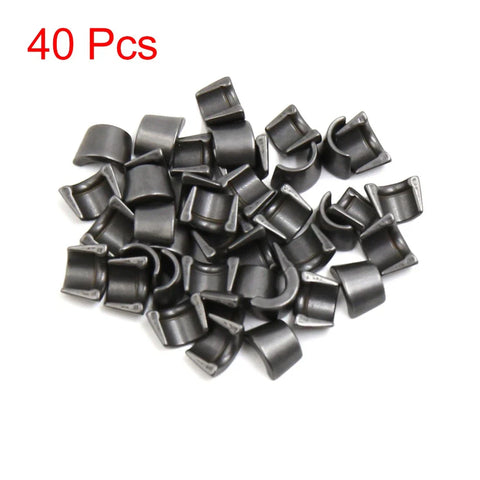 CG200 40 Pcs Gray Motorcycle Exhaust Valve Spring Retainers Lock Keeper