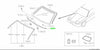 Nissan Silvia S13 Front Windshield Windscreen Lower Molding (1988-1994)