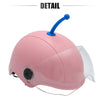 Car Motorcycle Bike Helmets Antenna Shape Roof Ornament Blue