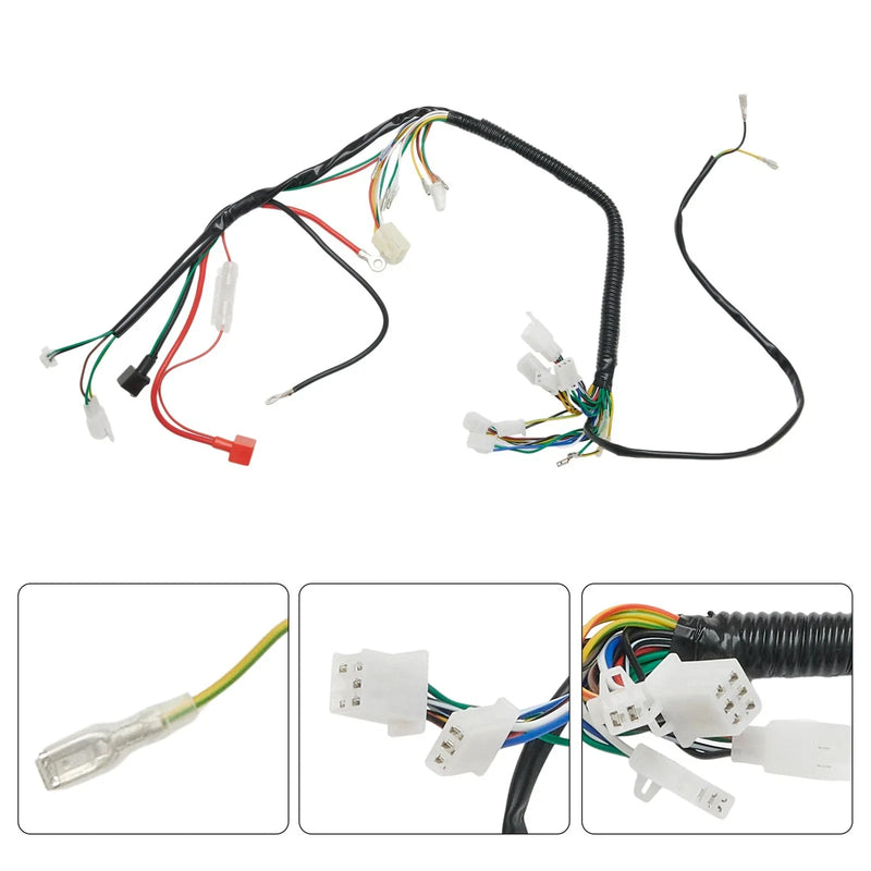 Chinese ATV UTV 50 / 70 / 90 / 110 / 125cc Quad Wire Harness Copper
