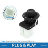 Dodge Avenger Dakota Durango (2008-2014) - Black Plastic Car Mirror Switch