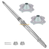 Honda Recon 250 TRX250TM TRX250TE Pair Rear Wheel Axle & Hubs (1997–2024)