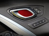 Chevrolet Camaro (2016-2024) Carbon Fiber Red 2 x Door Bowl Panel Cover Trim