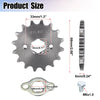 Honda 50cc 70cc 90cc 110cc 125cc 420 16T 20mm Front Sprocket