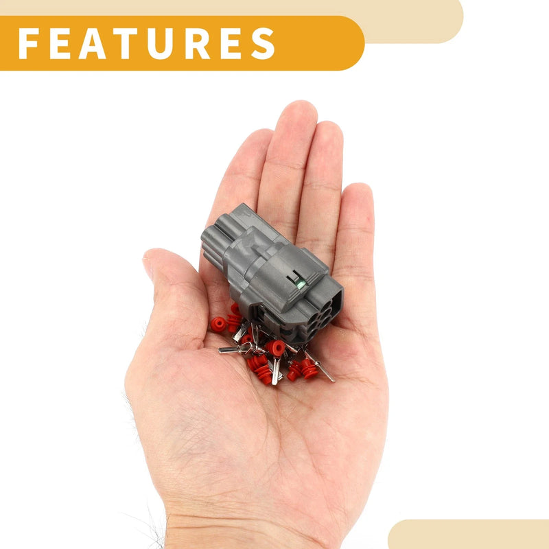Toyota 6 Pin Front Headlight Connector Plug