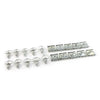 Honda 10 x Race Fasteners Quick Release 1/4 Turn Fairing D-Ring Bolts