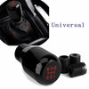 Universal Car - Black Aluminum 5 Speed Manual Shift Knob