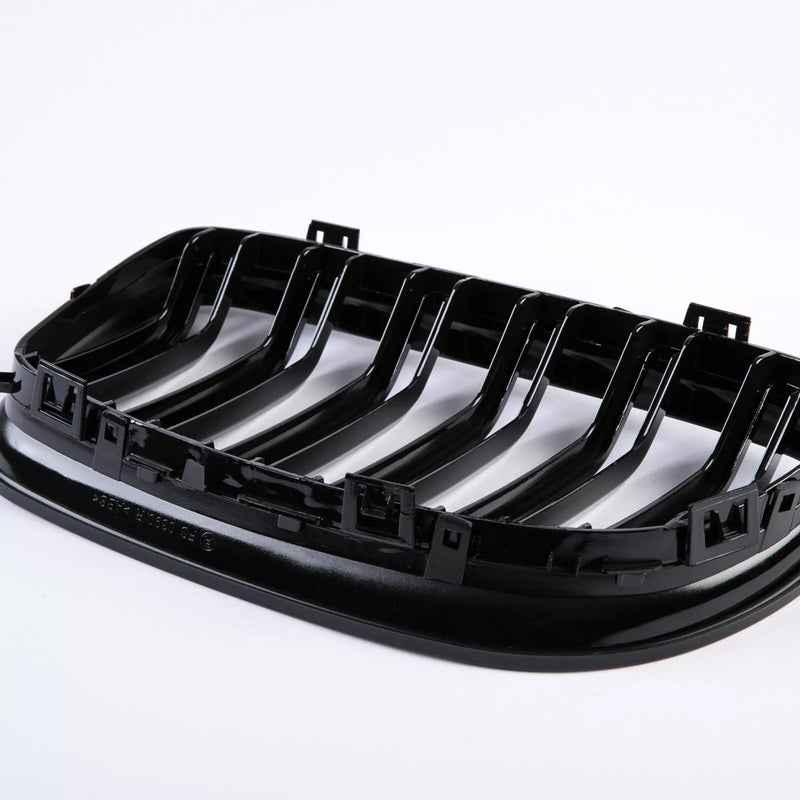 BMW E90 E91 Gloss Black M3 Look Double Rib Grille (2009-2011)