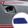 Subaru Forester (2009-2012) Blue Front Right Washer Nozzle Cover