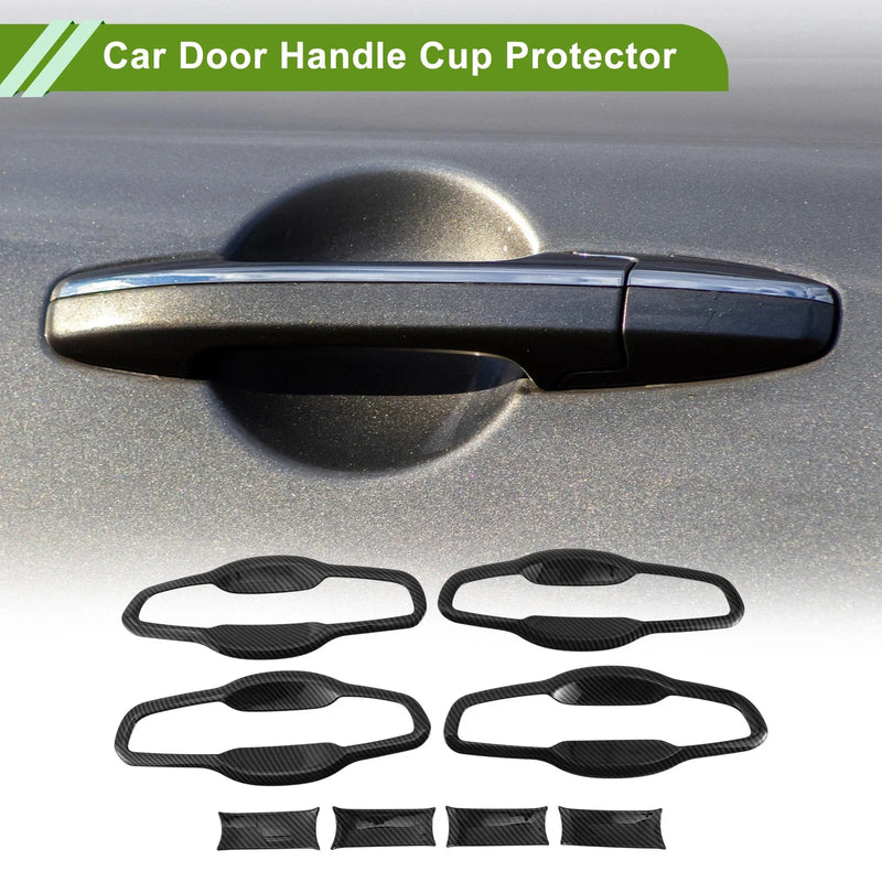 Honda CR-V CRV (2017-2022) 8 x Carbon Fiber Car Door Handle Cup Protector