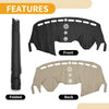 Ford Escape 2013-2019 Black Anti-Slip Carpet Dashboard Cover Mat