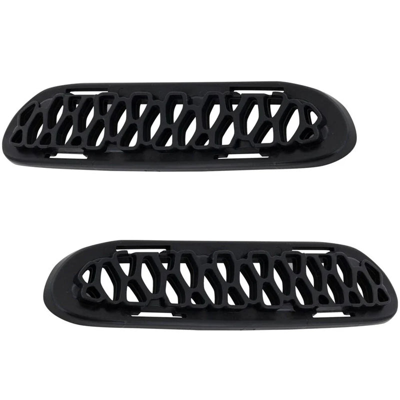 Charger Bumper Face Bar Trims Molding Step Pad Left+Right (2015-2020)