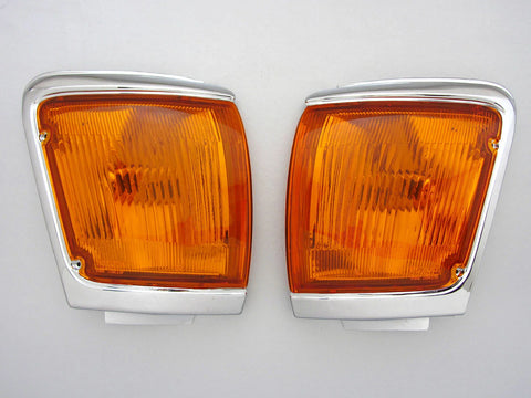 88-97 Toyota Hilux LN103 Chrome Indicator Corner Lights (88-97)