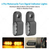 Mini LED Motorcycle Turn Signal Indicator Amber Light