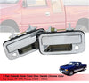 Holden Rodeo 2 x Chrome Front Door Handles (1989-1994)