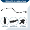 VOLVO XC70 2007-2016 Plastic Black 1 Pc Radiator Hose