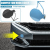 Honda Fit (2018-2019) - Blue Bumper Tow Hook Cover Cap