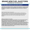 Chevy Corvette 8x 6.2L V8 Fuel Injector (2008-2013)