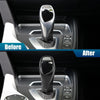 BMW X5 X6 Carbon Fiber Gear Shift Knob Cover (2007-2013)