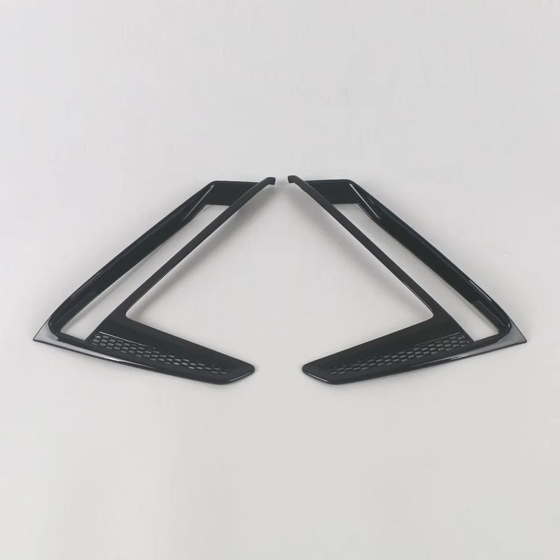 Honda CR-V 2 x Glossy Black Front Fog Light Lid Lamp Cover Trim (2023)