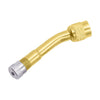 Car Tire Valve Stem Gold 10 x Tyre Valve Extensions 135 Degree